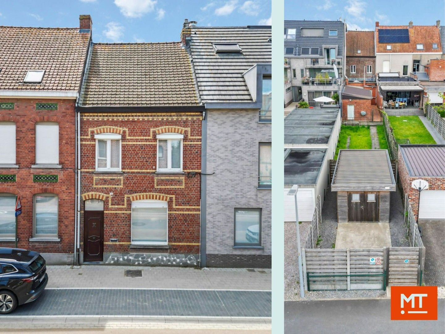 Te renoveren woning met Zuidgerichte tuin, garage en uitweg in Zonnebeke foto 1