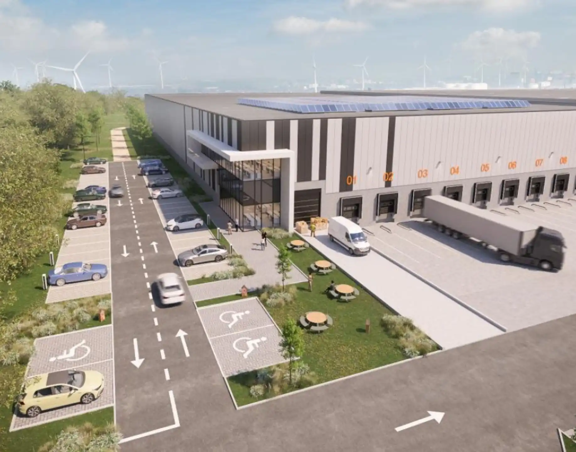 Kantoorgebouw 923 m² met 22 parkings te huur in Lier   foto 4