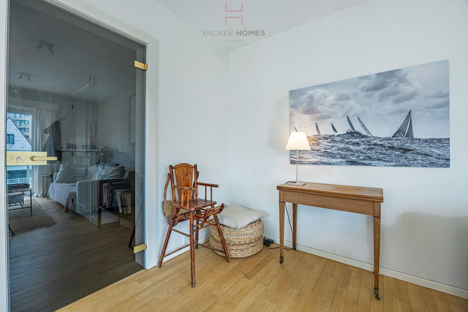 Mooi vakantie-appartement met zongerichte terrassen en open zicht te Duinbergen foto 11