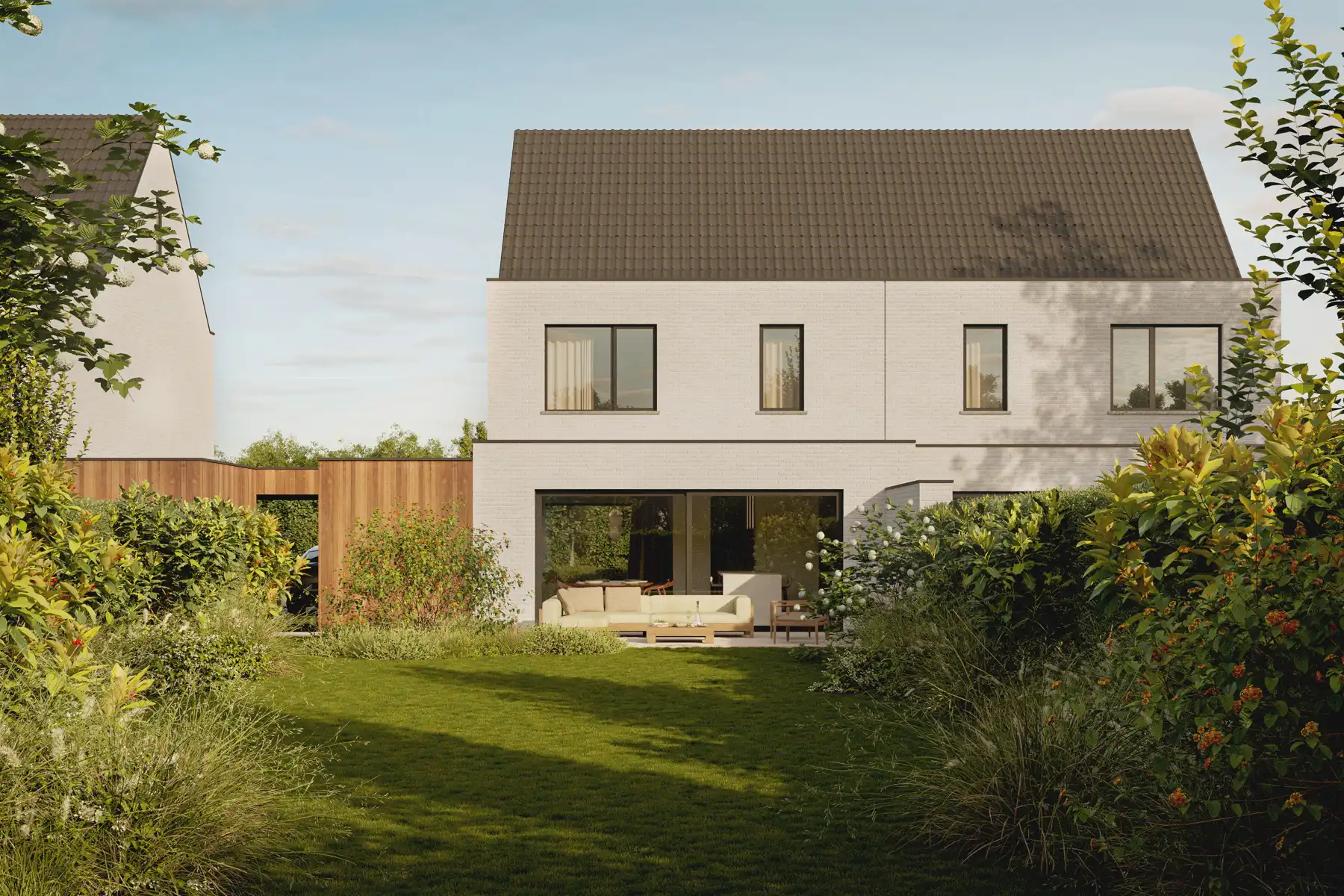 Ruime nieuwbouwwoning in Breendonk met landbouwgrond foto 3