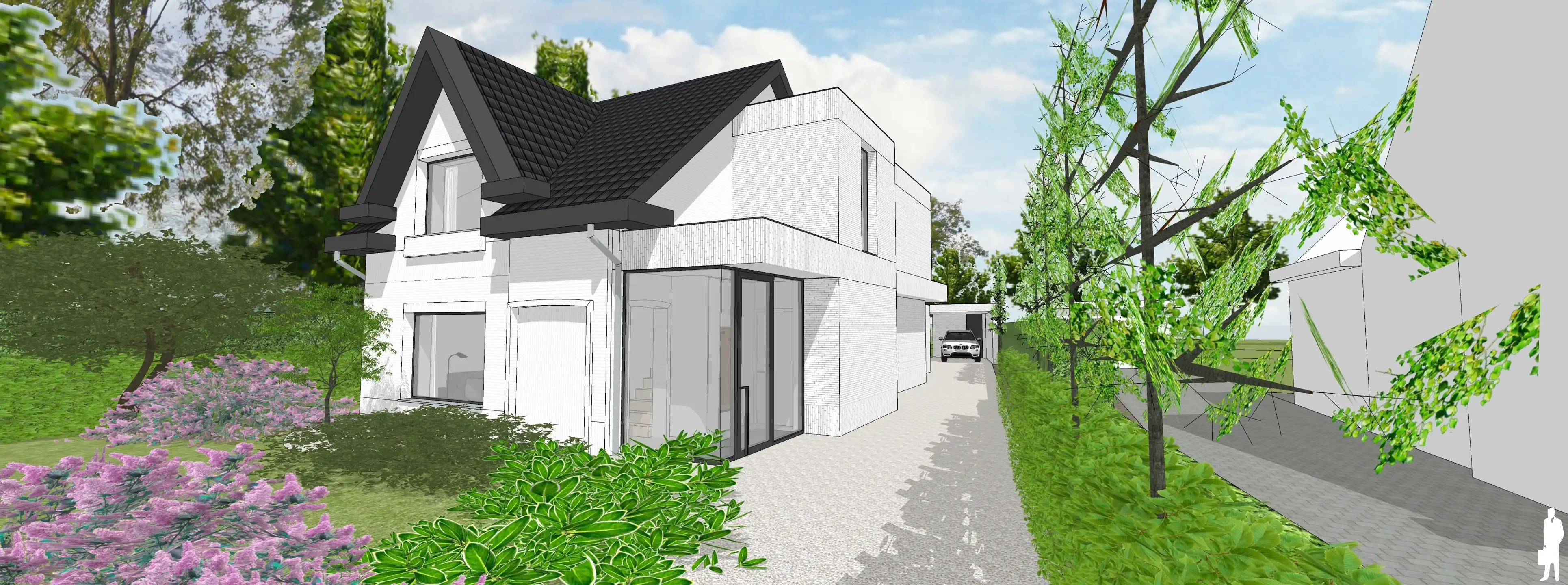 Volledig gerenoveerde woning met 3 slaapkamers, ruime tuin, carport en energiezuinige technieken dichtbij het centrum van essen foto 6