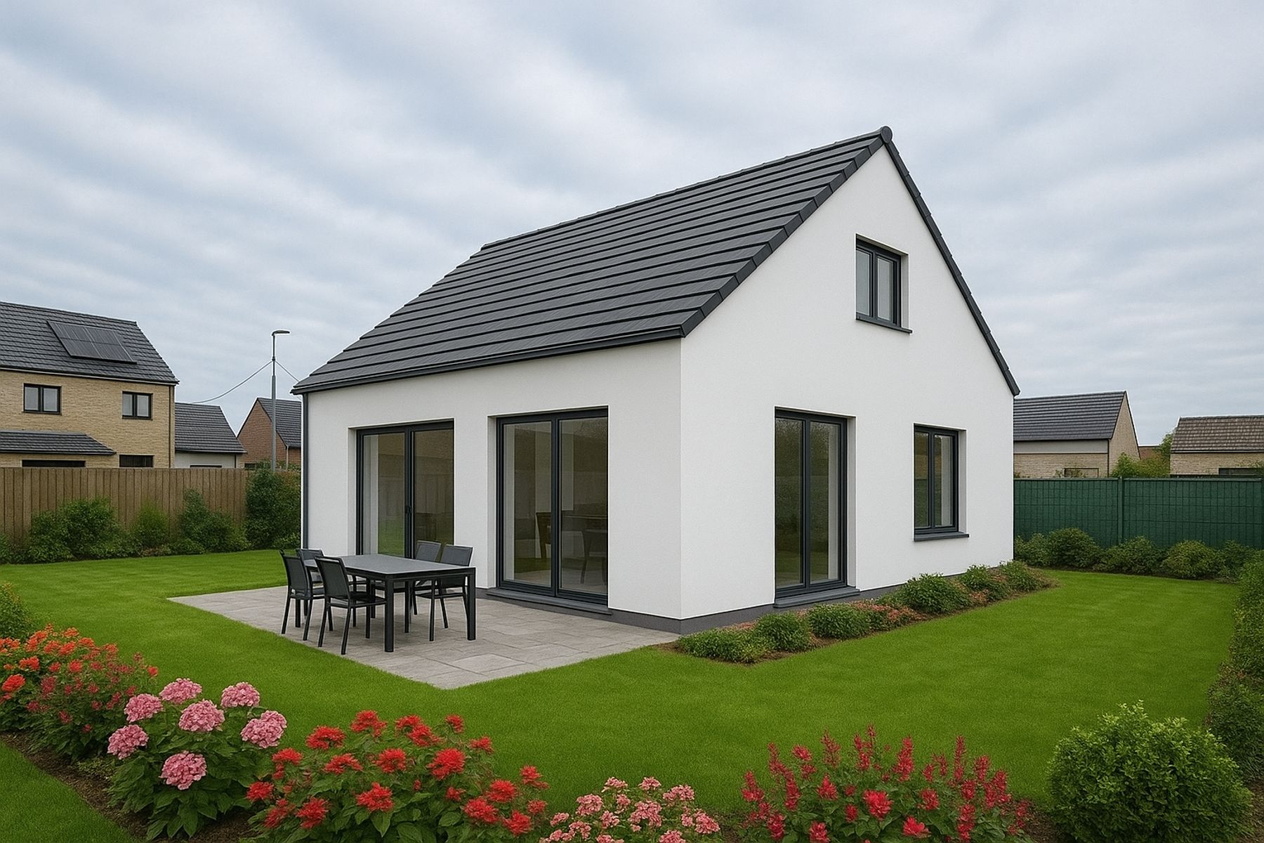 Ruim perceel bouwgrond van 847m² in het hart van Berlare foto 2