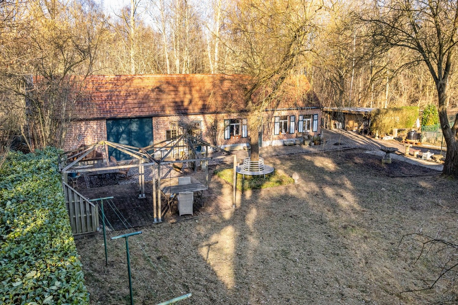 Prachtige hoeve in het groen foto 43