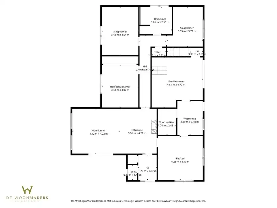 RUIME GELIJKVLOERSE GEZINSWONING OP EEN UITZONDERLIJK PERCEEL IN KORTENAKEN foto 38