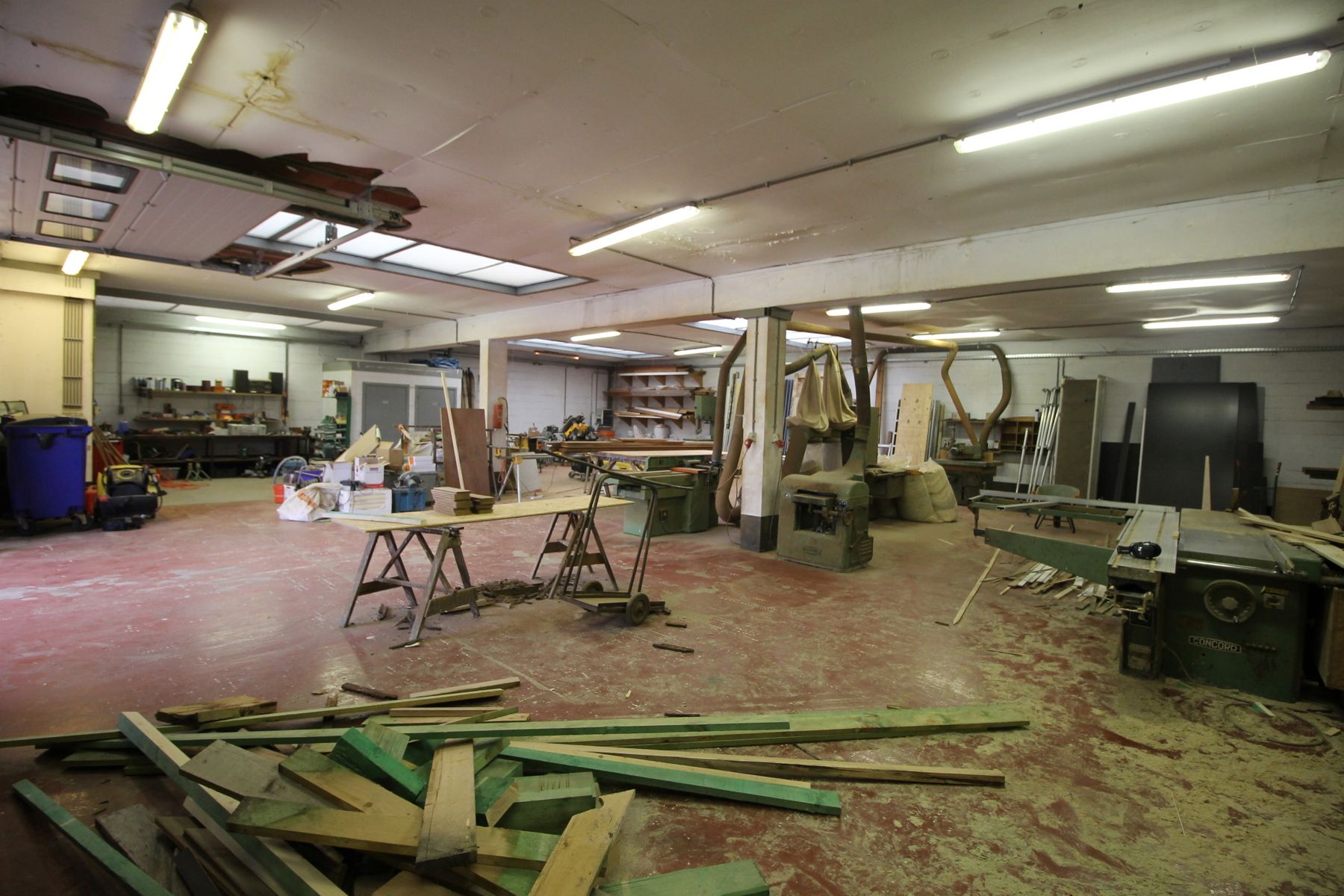 Industriehal van ca. 280m² in Bedrijvencentrum Merksplas. foto 4