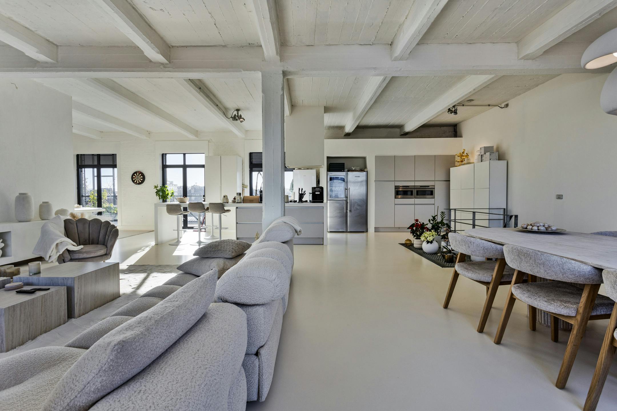 Penthouse duplex appartement met twee terrassen te koop foto 2