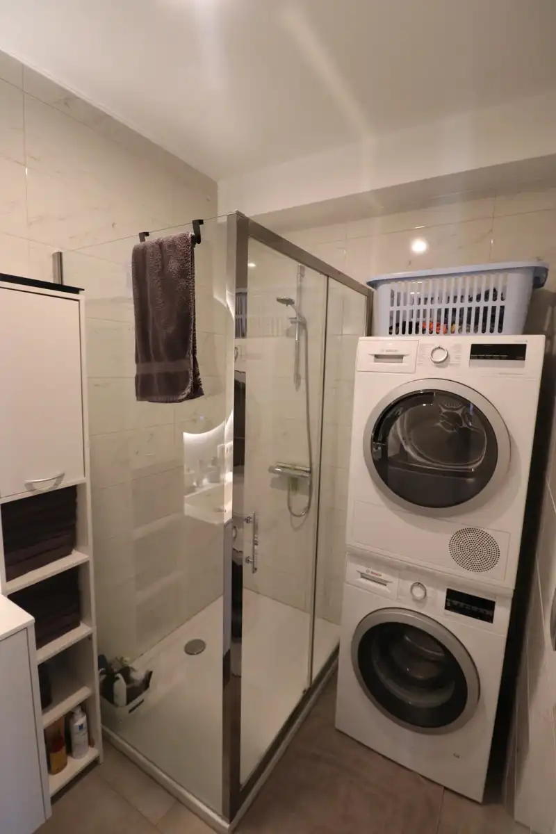 Energiezuinig gelijkvloers appartement met 2 slaapkamers, autostaanplaats en kelderberging. foto 10