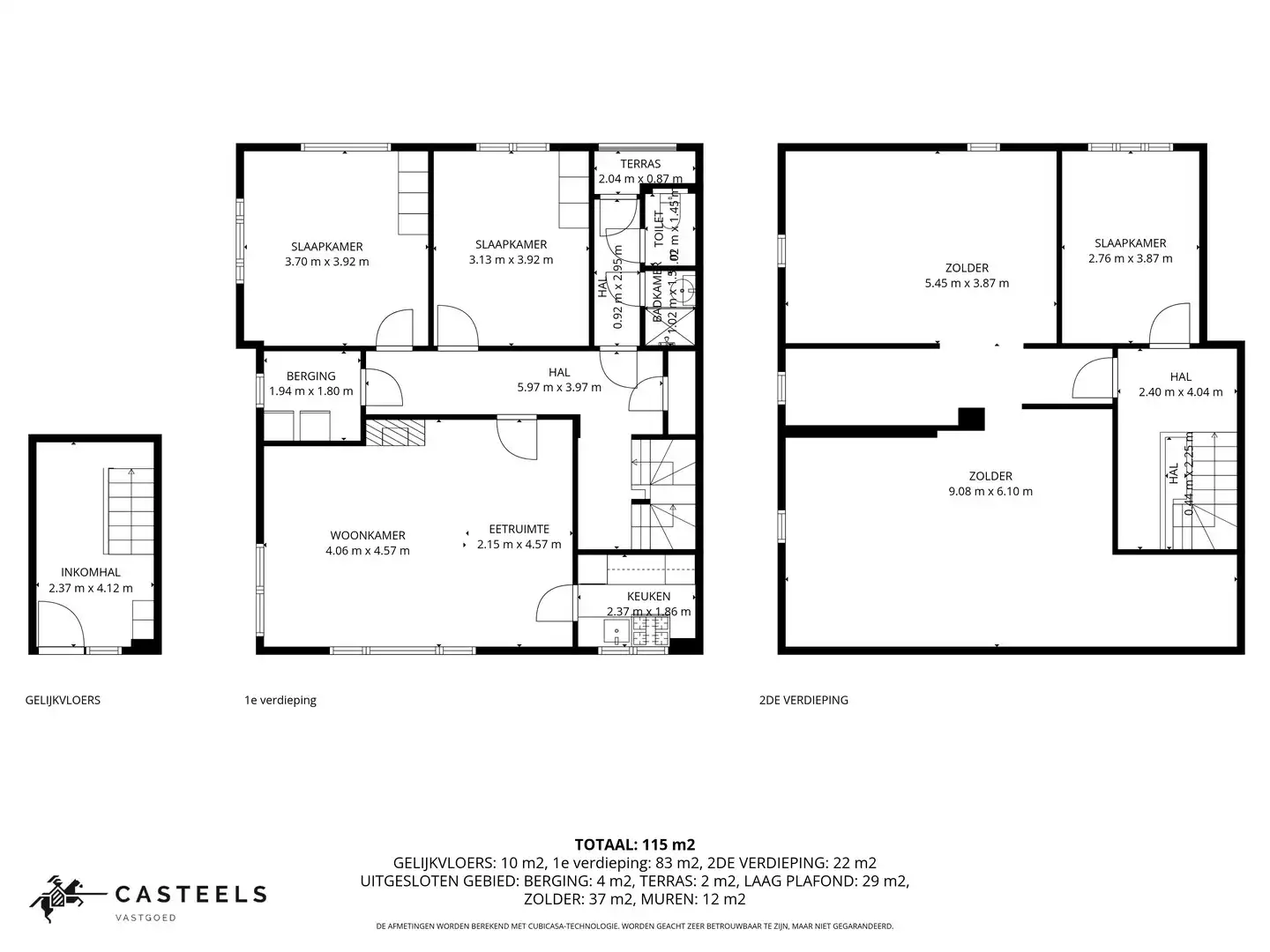 Opbrengsteigendom: 2 appt. inclusief 6 garageboxen in Zwijnaarde foto 8