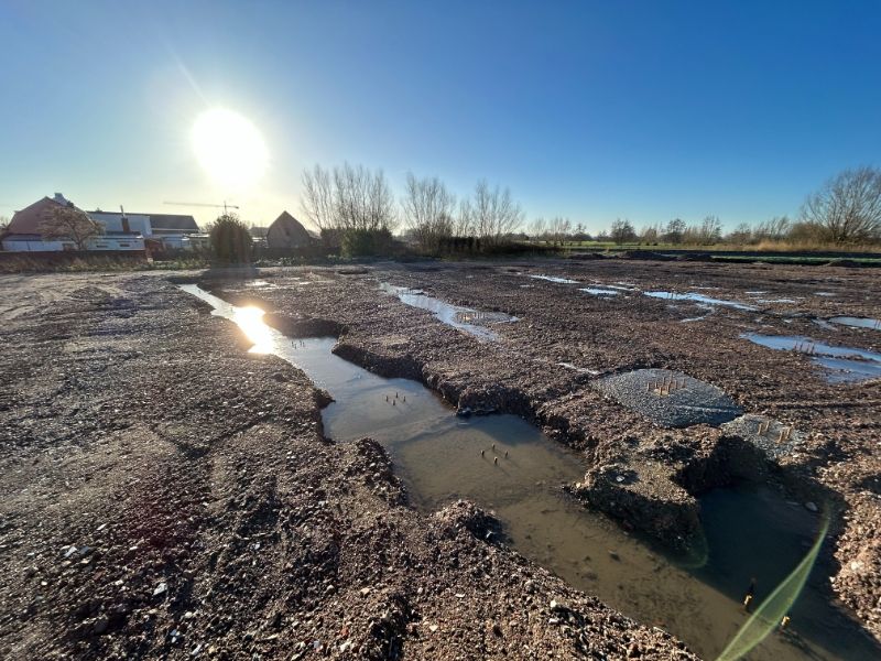 Nieuwbouw KMO units voorzien van kantoren, parkeergelegenheid - Sleidinge foto 8