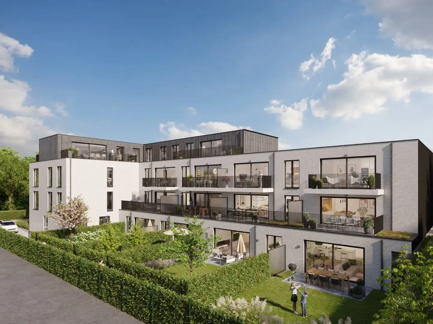 Gelijkvloers appartement 155 m², 3 slaapk en tuin 62 m² foto 4