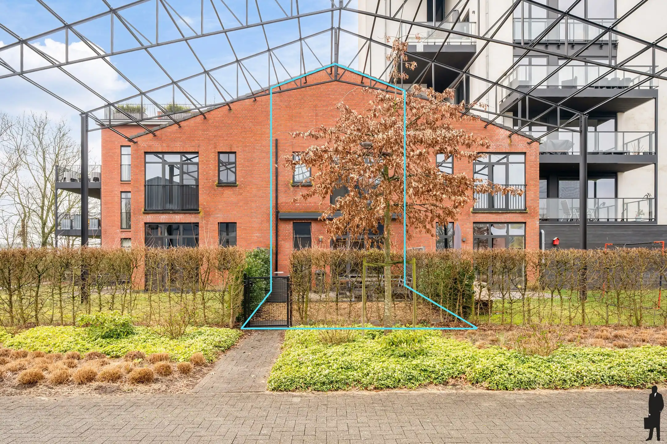 Instapklaar duplex appartement met tuin foto 19