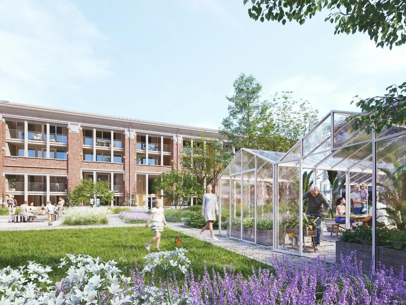 Gelijkvloers appartement met ruime tuin in De Scholier foto 6