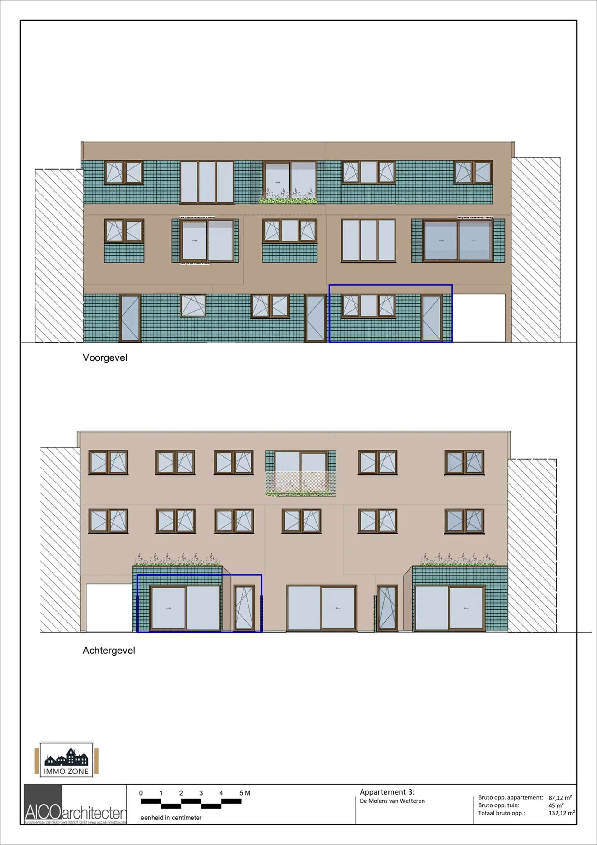 Gelijkvloers appartement met tuin in Wetteren foto 5