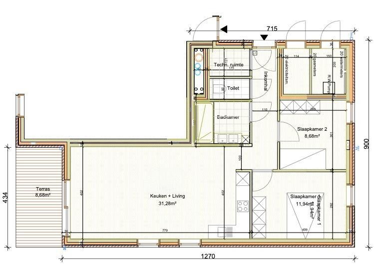 2 SLPK NIEUWBOUW APP. GELIJKVLOERS! foto 21
