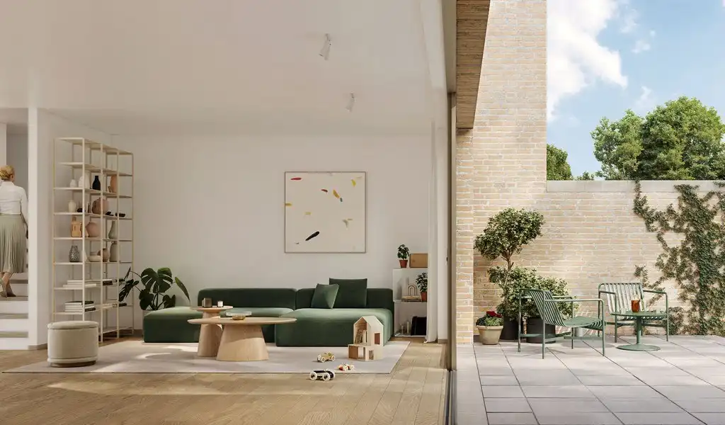 Nieuwbouw kantoorgelijkvloers te koop in de Beelbroekstraat in Gent foto 5