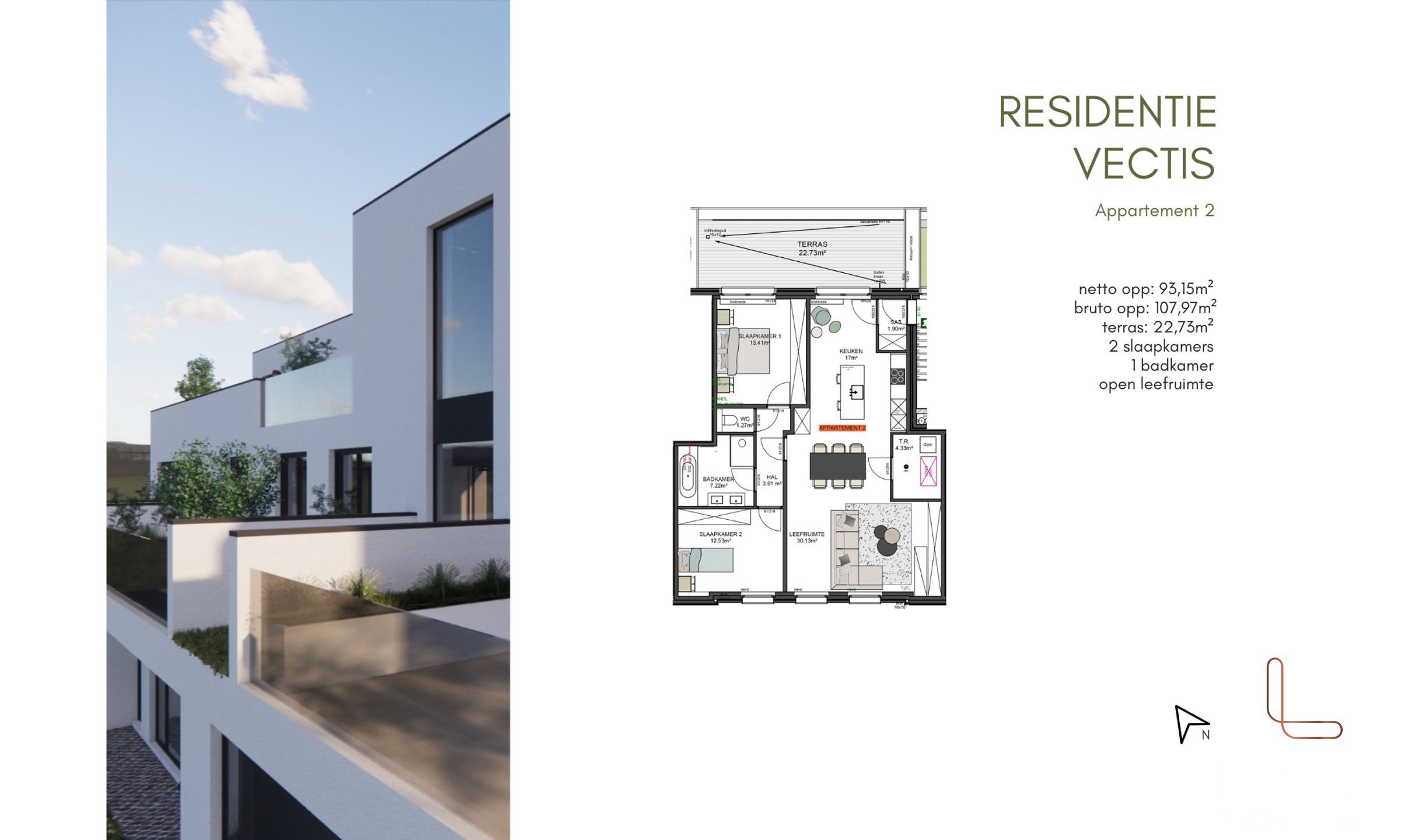 Appartement te koop foto {{pictureIndex}}