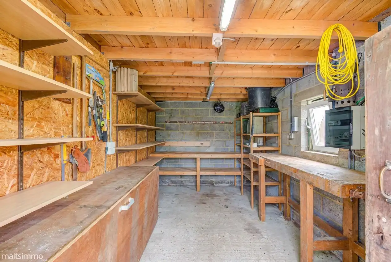 SUPER ENERGIEZUINIGE EENGEZINSWONING (A+ ENERGIELABEL) MET 4 SLAAPKAMERS, CARPORT/TUINHUIS EN RUIME TUIN (12A 33CA) IN WALTWILDER foto 38