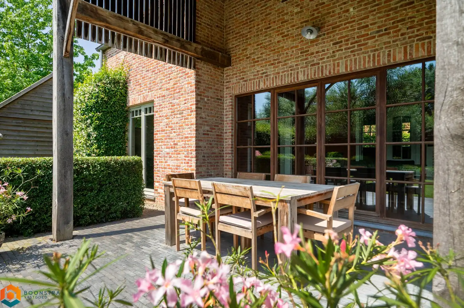 Hoevewoning met 3 slpkrs en zwemvijver op unieke locatie te Vremde foto 12