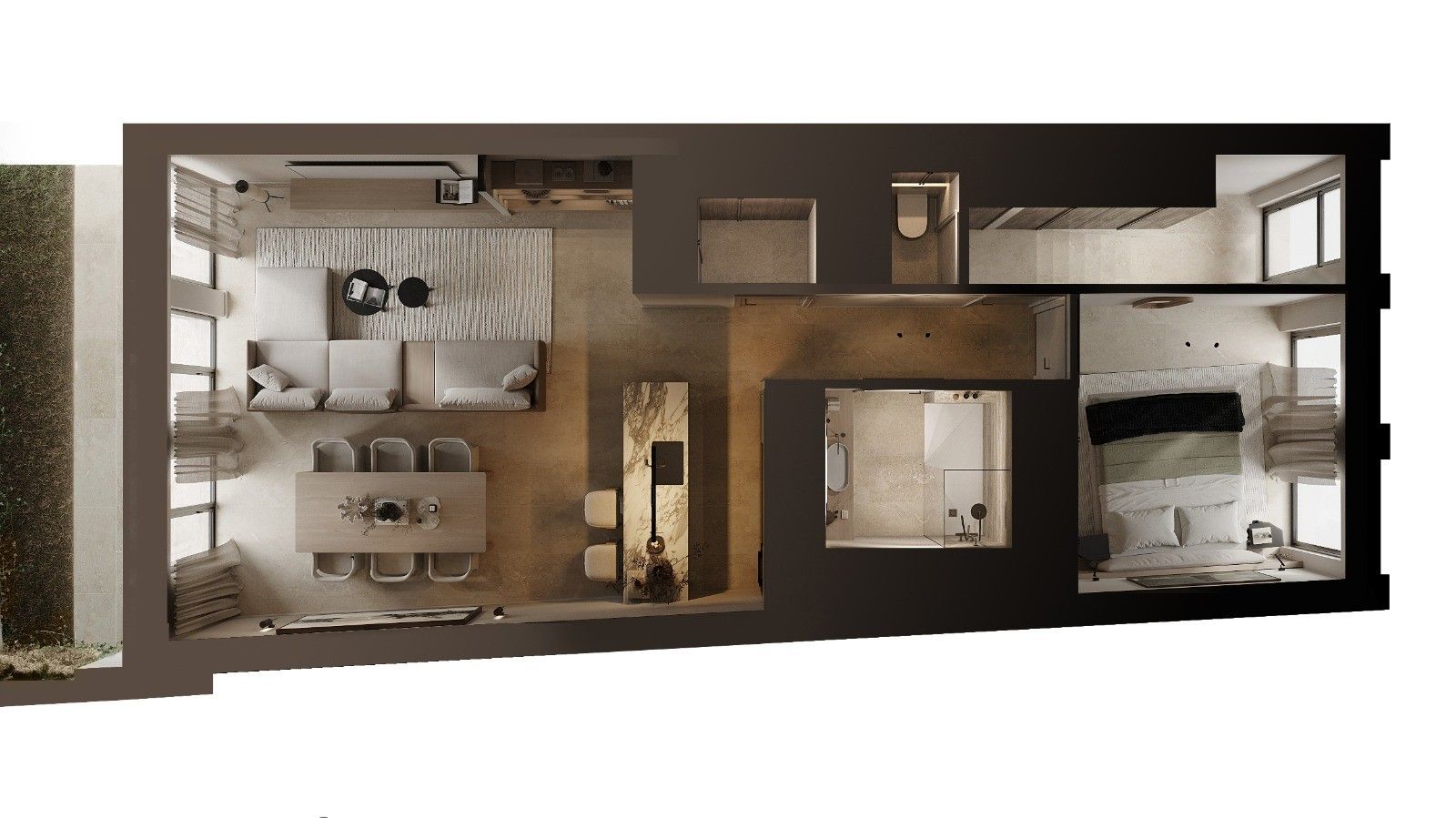 GELIJKVLOERs NIEUWBOUW APPARTEMENT foto 2