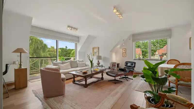 Exclusief hoekappartement van 168m² met terras, autostaanplaatsen en kelder in unieke parkdomein 'Berkendael' foto 2