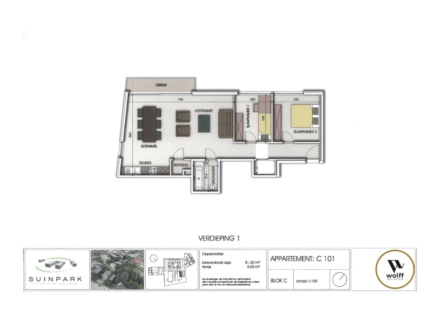 Recent appartement in Zwijnaarde, ideaal gelegen en voorzien van alle comfort! foto 14