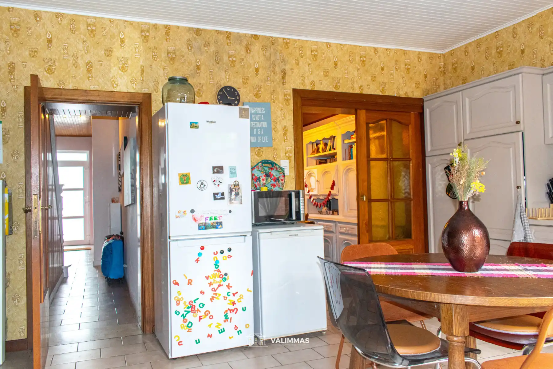 Rustig gelegen rijwoning met tuin en zicht op de Dender... foto 11