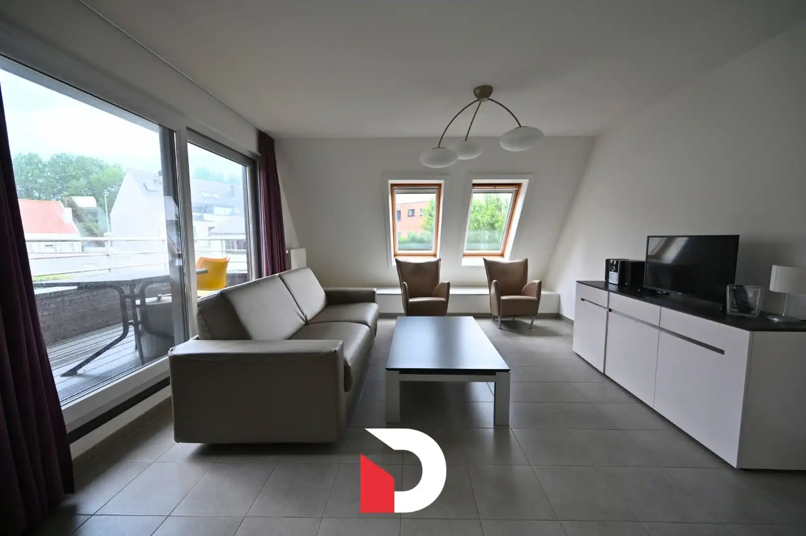 Ruim duplex appartement met tuin en terras in De Haan, 2 slaapkamers, 88m² bewoonbare oppervlakte foto 7