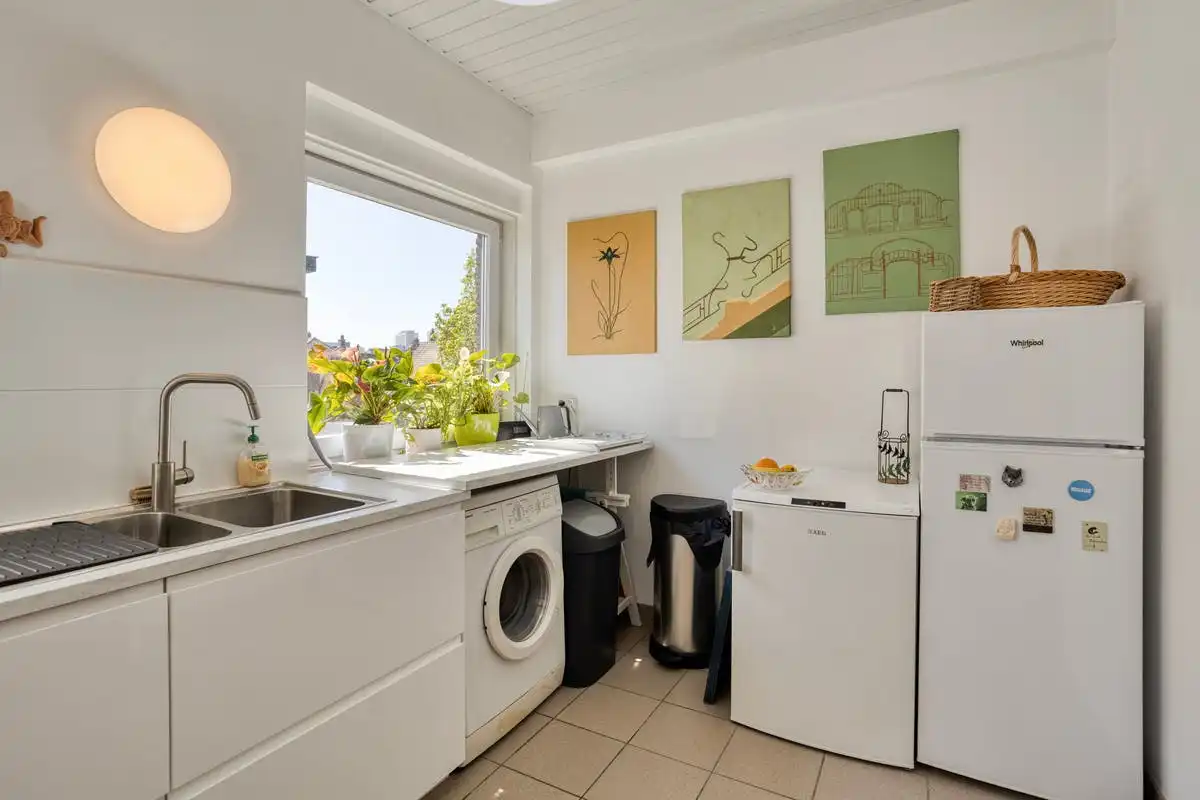 Opbrengstgebouw met 4 appartementen, tuin en parking in Strombeek-Bever foto 53