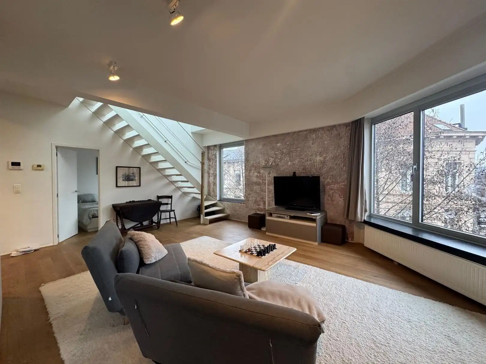 Duplex Penthouse Hoekappartement bij Groenplaats foto 2