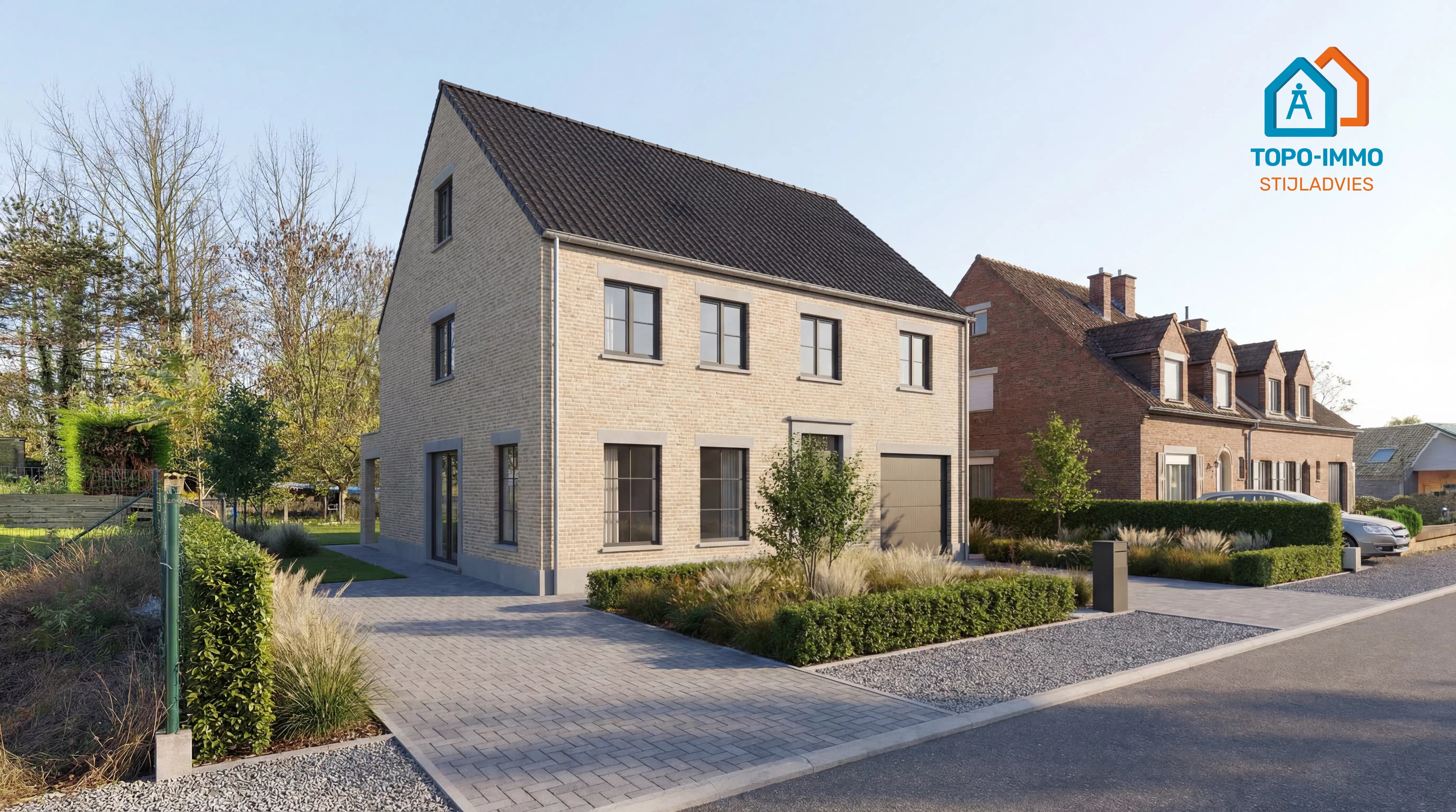 Perceel voor open bebouwing van 5a 02ca met rustige ligging! foto 3