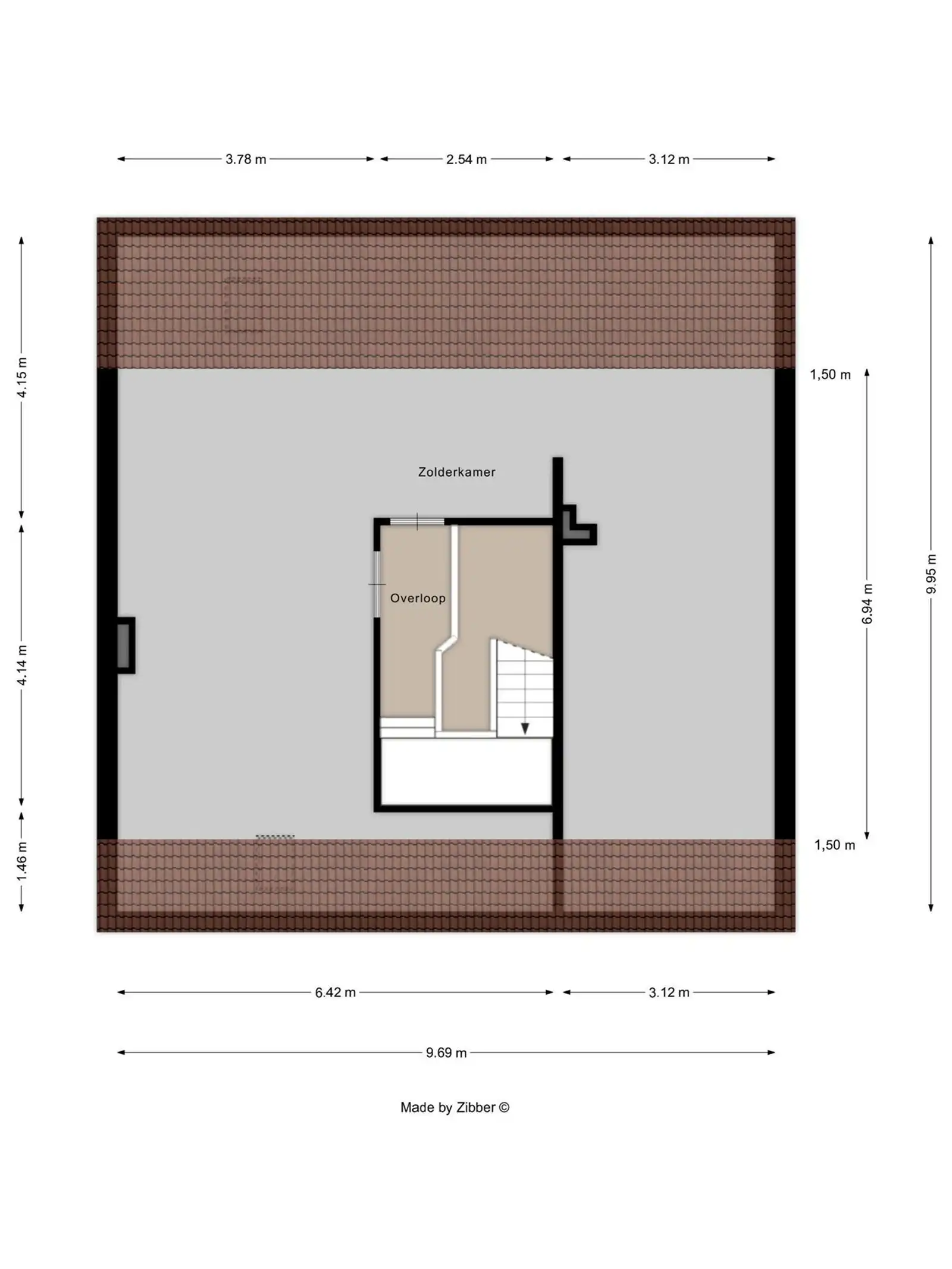 Ruime woning met 4 slaapkamers te Huizingen foto 20