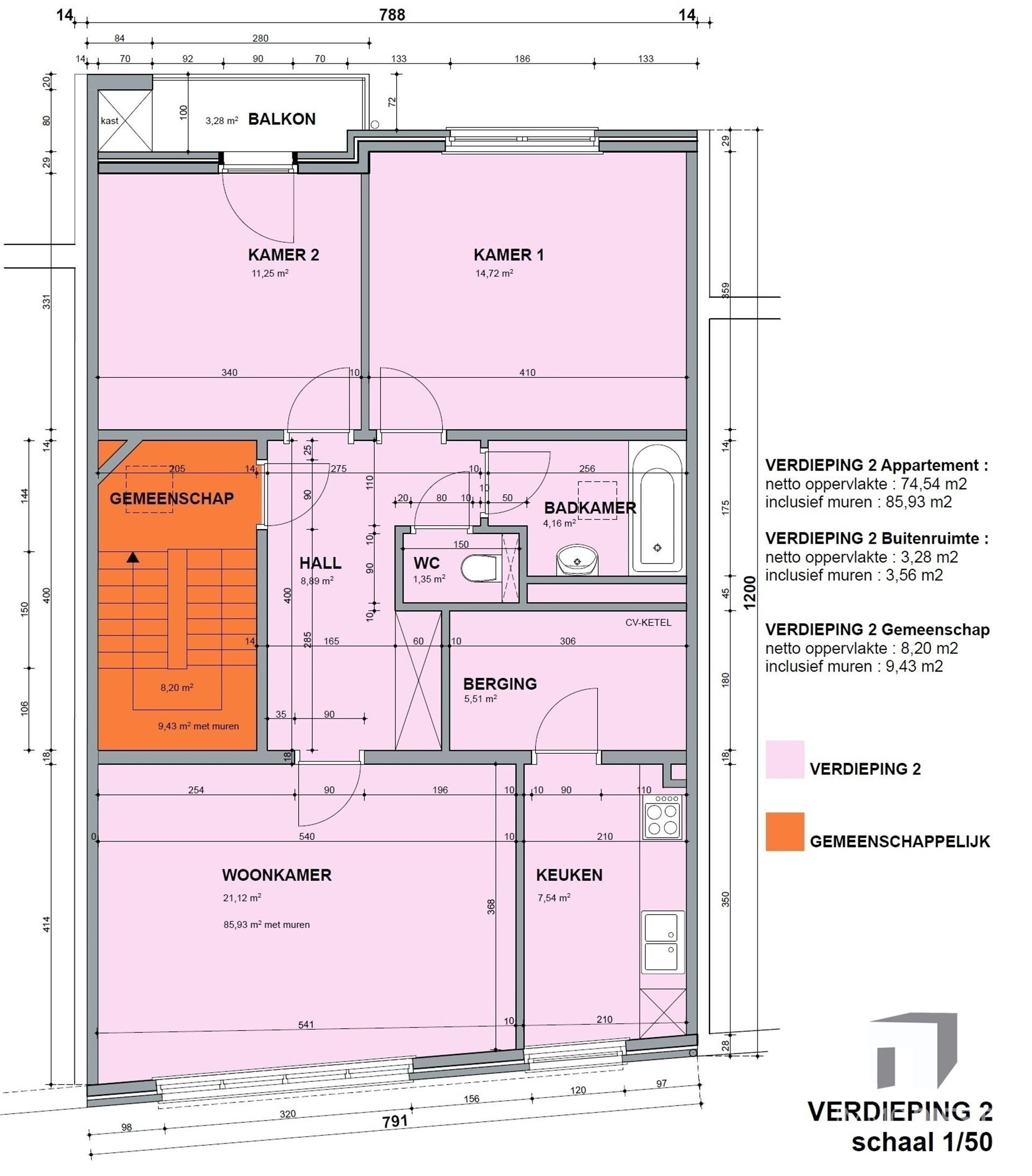 Gebouw met 3 appartementen nabij centrum Diest foto 4