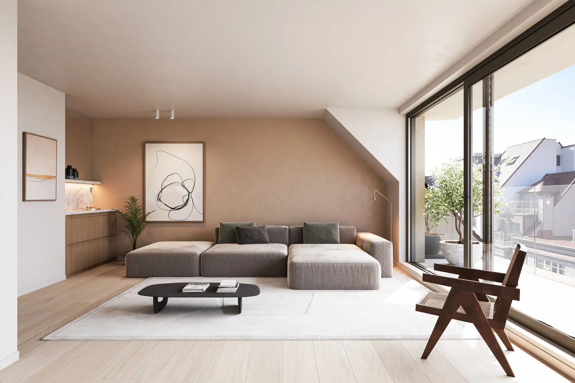 Nieuwbouw duplex met terras - Grassi Knokke foto 3