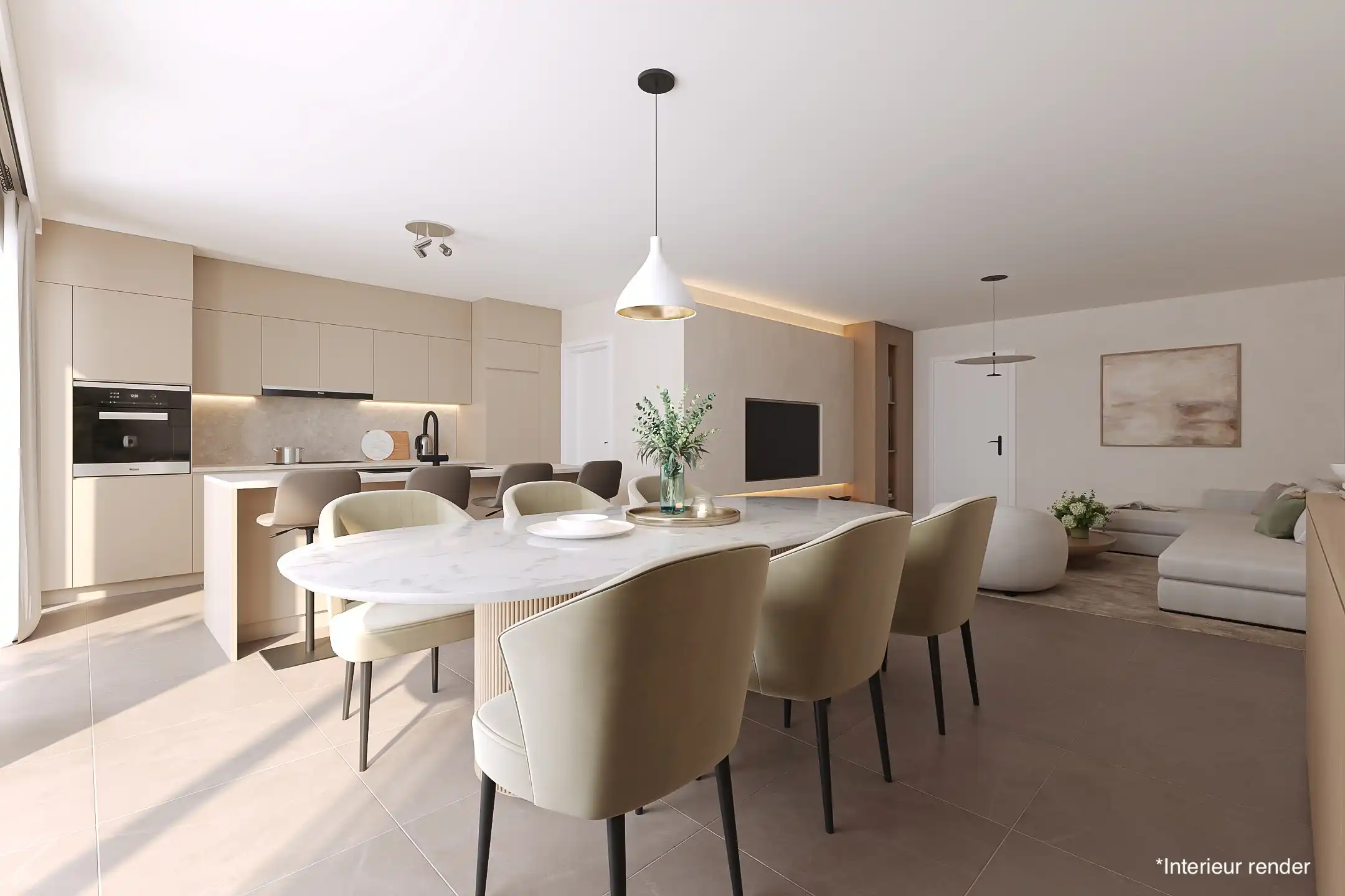 Gelijkvloers appartement met 2 slaapkamers en terras van 19m2 in Houthalen foto 8
