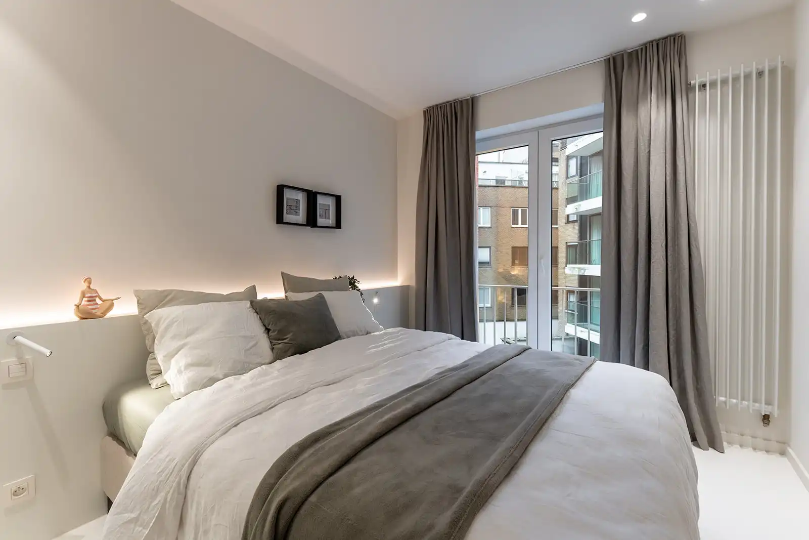 Leuk gerenoveerd appartement met zijdelings zeezicht gelegen vlakbij de Kustlaan. foto 12