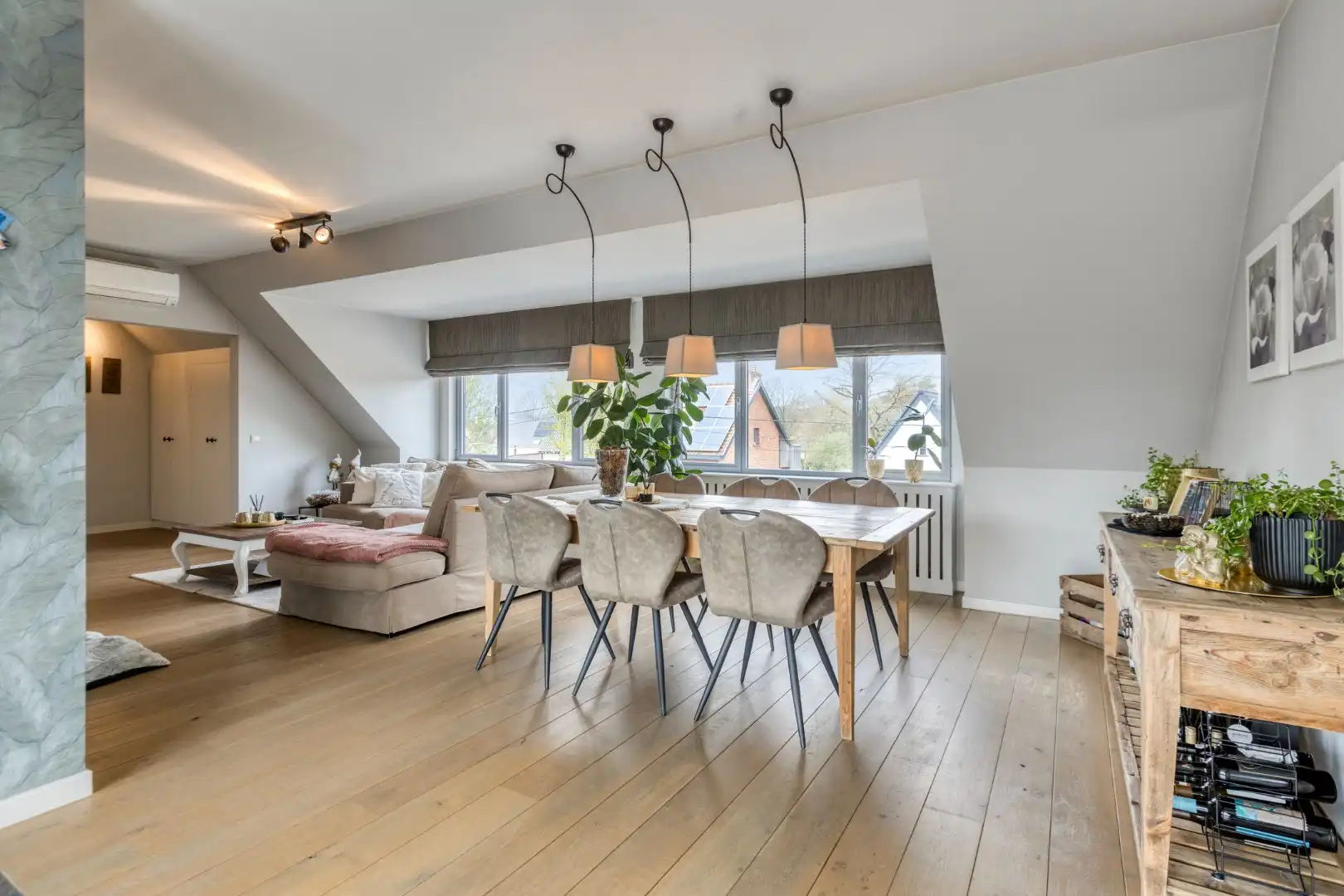 Ruim appartement met 3 slpks en prachtig terras, op wandel afstand van het centrum !  foto 7