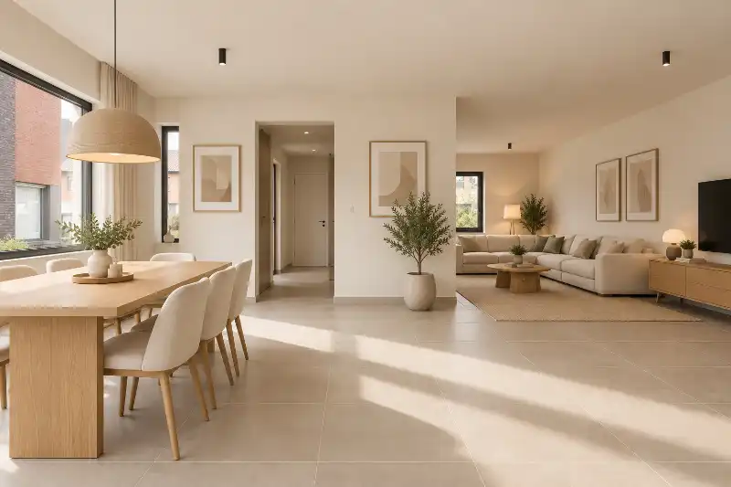 Instapklare, halfopen woning met 5 slaapkamers, bureau, tuin, volledig ingerichte keuken...(energielabel B) foto 8