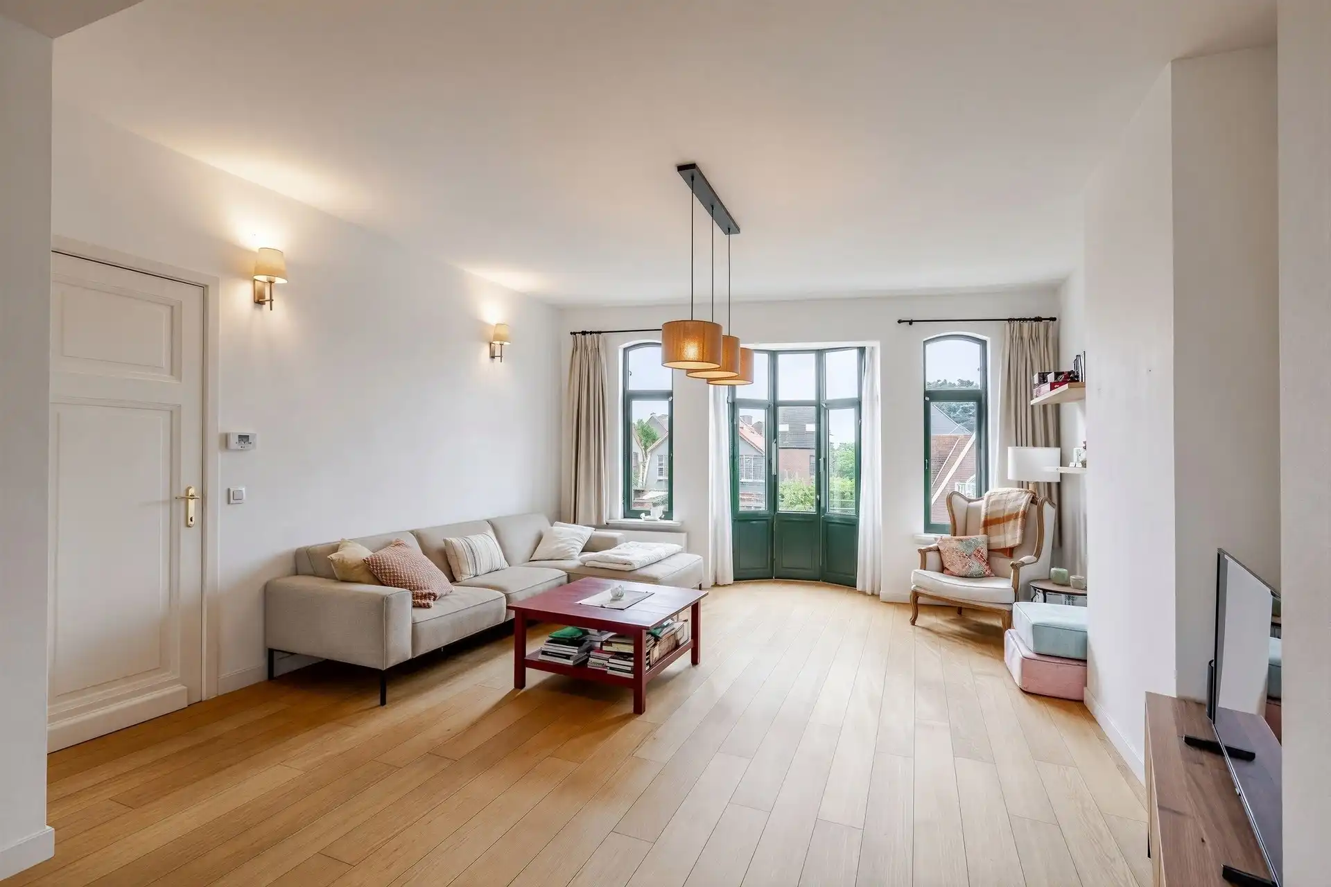 Karaktervol duplex appartement in centrum Wetteren foto 4