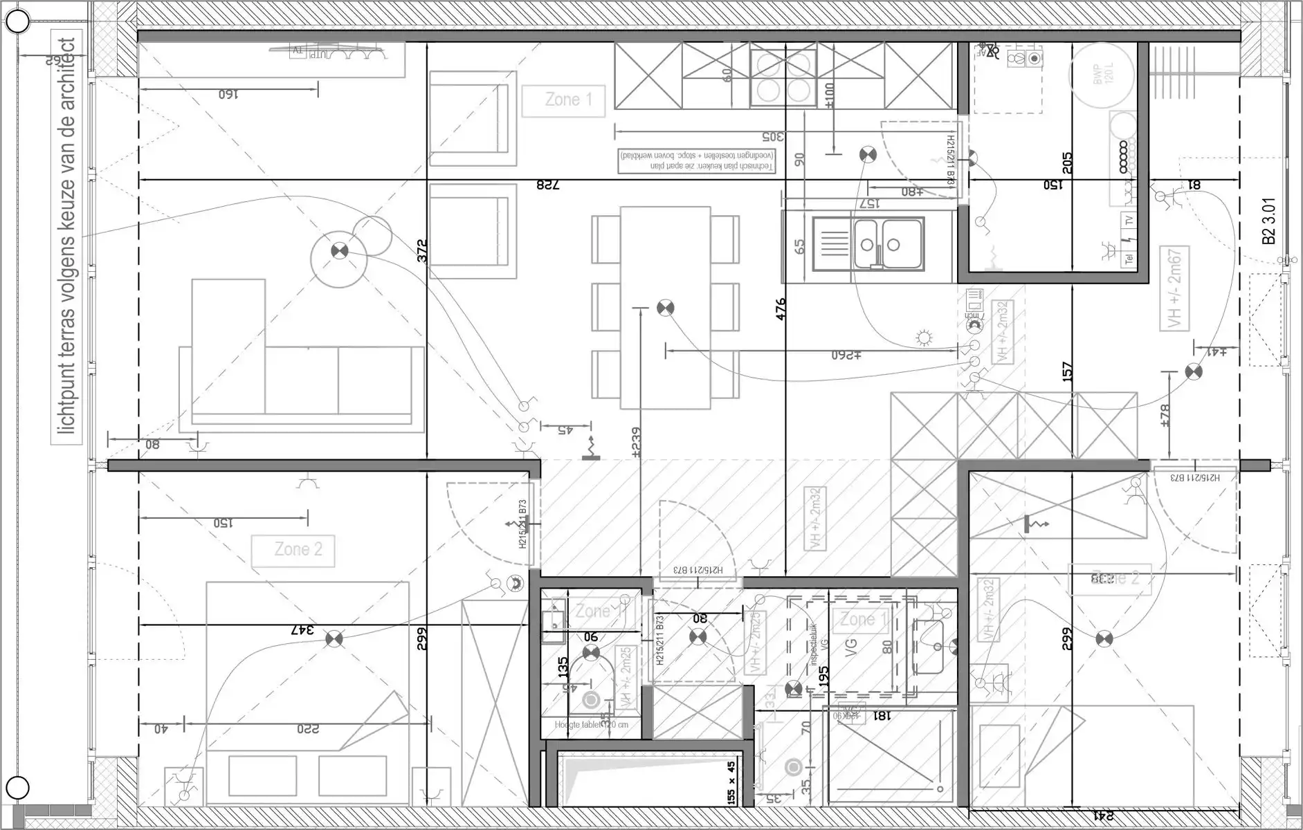 Modern en lichtrijk  2-slaapkamerappartement met terras foto 7