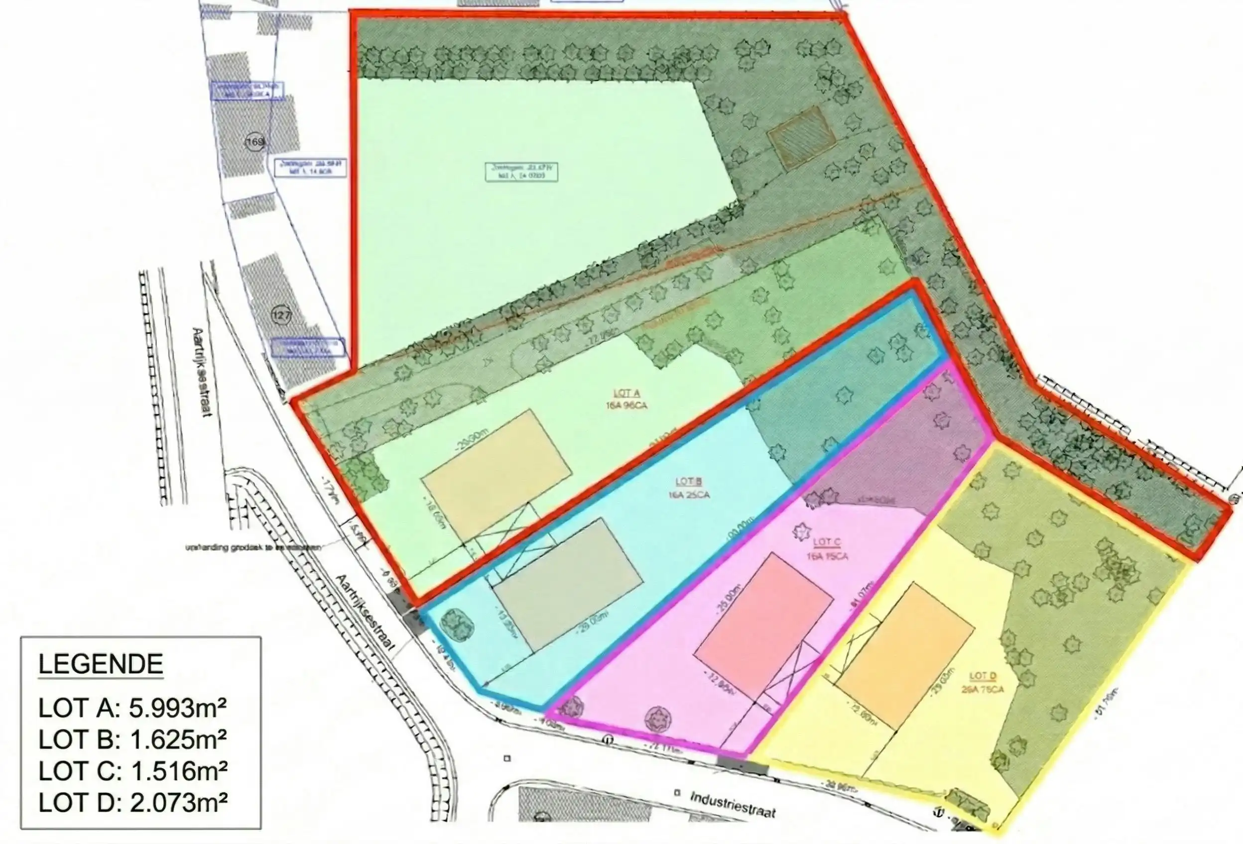 Landelijk gelegen bouwgrond (5.993 m²) te koop in Aartrijke foto 4