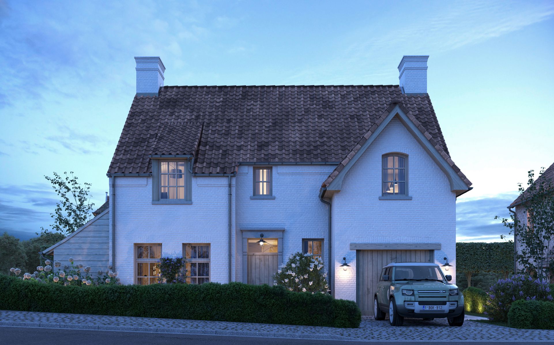 Authentiek nieuwbouwvilla met 4 slaapkamers in Lennik foto {{pictureIndex}}