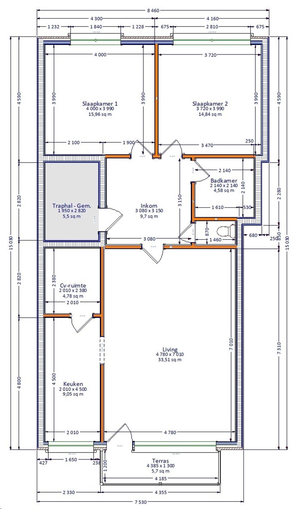 Ruim verzorgd appartement in het hart van Schoten foto 17