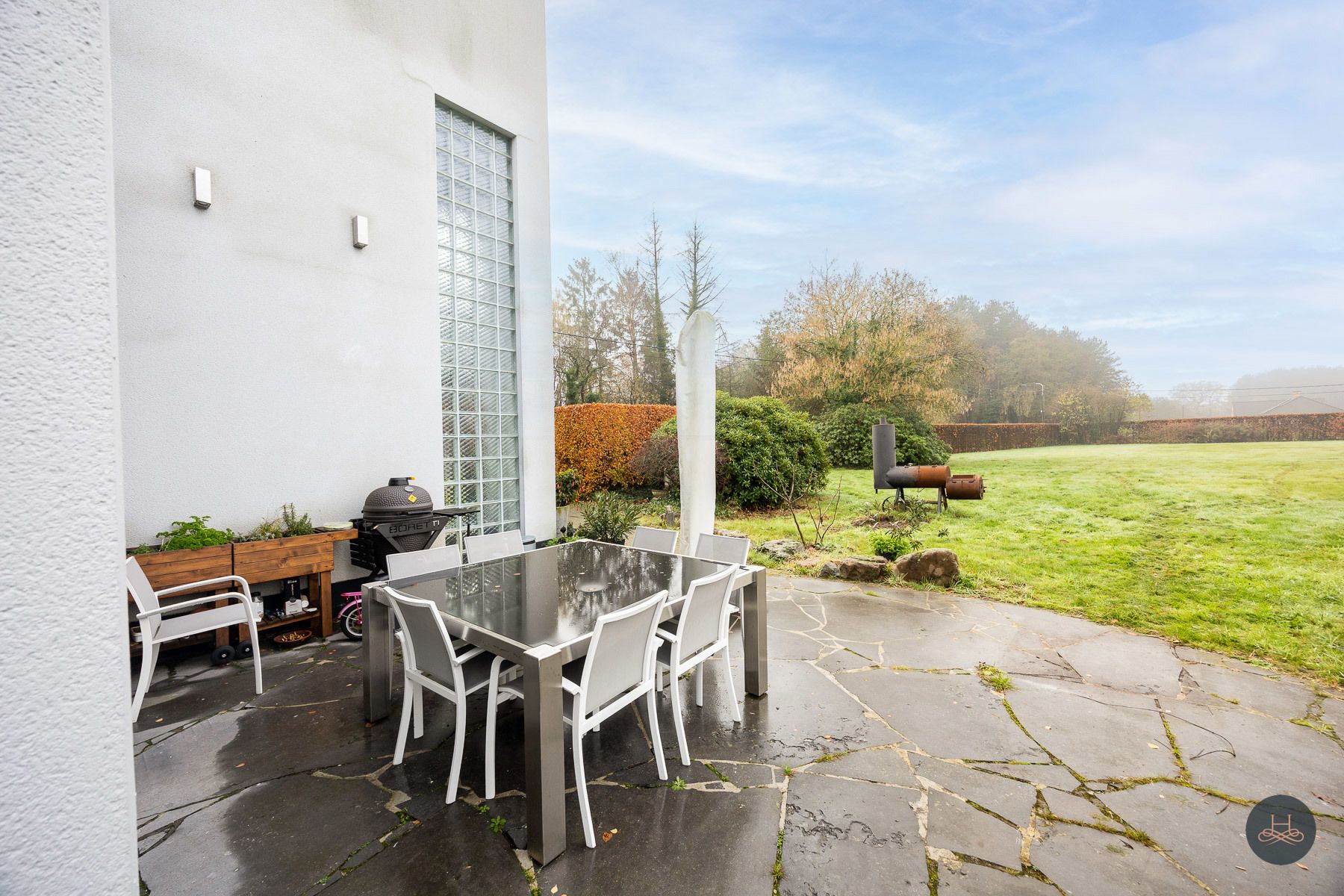 Moderne woning met panoramisch uitzicht op weilanden te Rijmenam foto 38