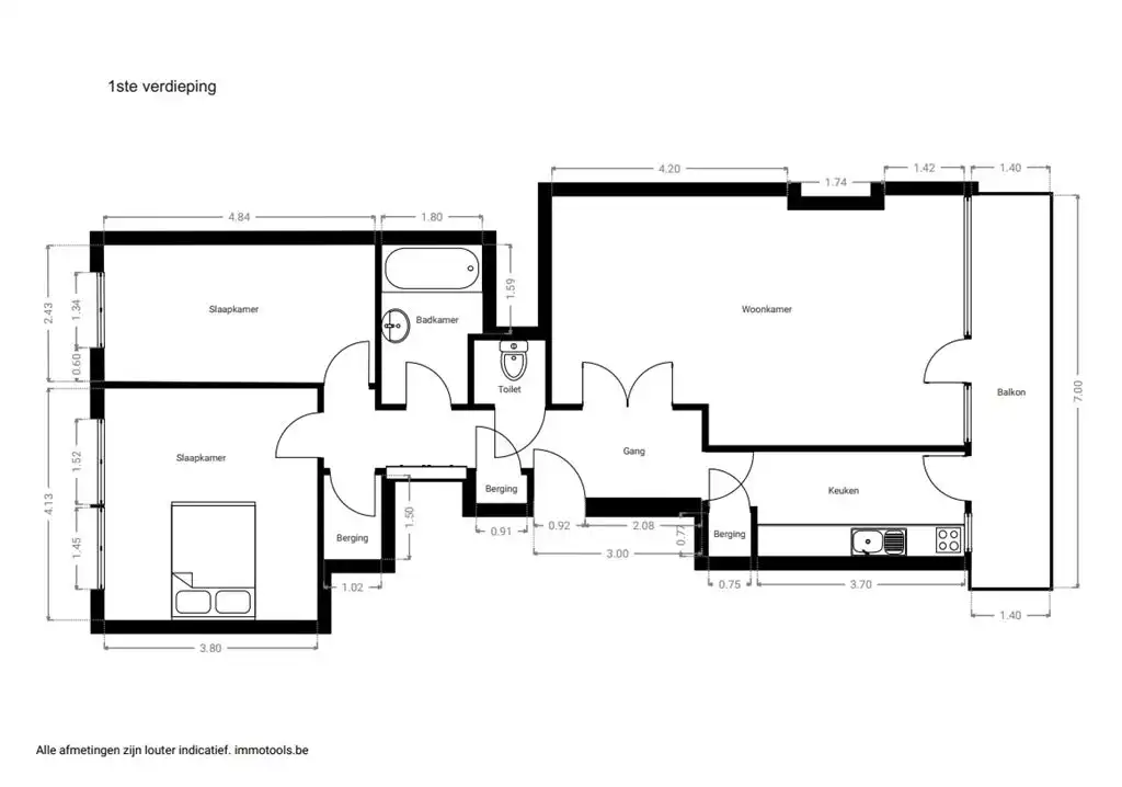 Appartement foto 14