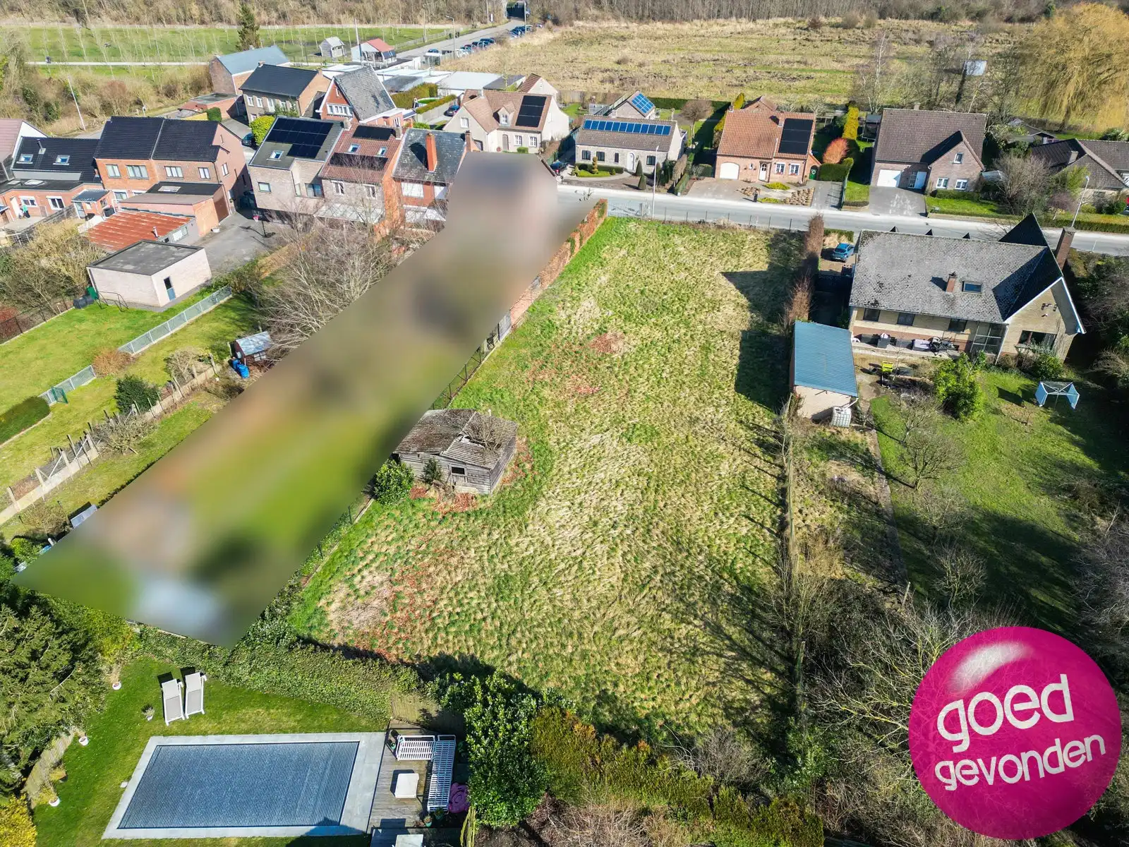 BOUWGROND 1.739 m² - OB - CENTRAAL - ACHTERGEVEL OP Z-W foto 6