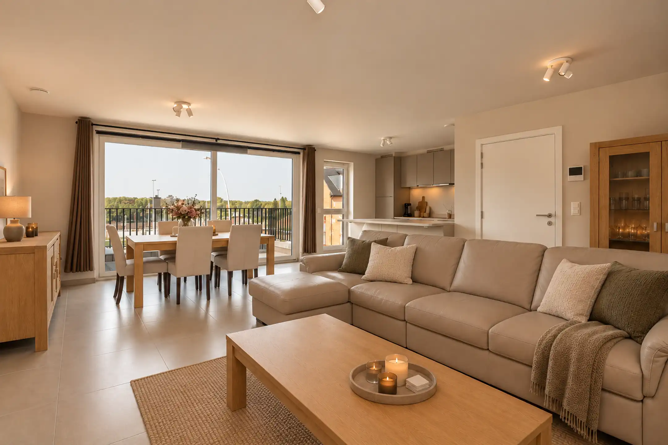 Recent 2-slpk appartement met terras en garage – EPC A+ foto {{pictureIndex}}