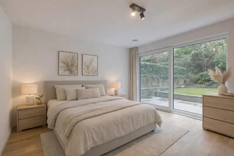 Ruim en zorgeloos wonen in dit gelijkvloers appartement met tuin. foto 7