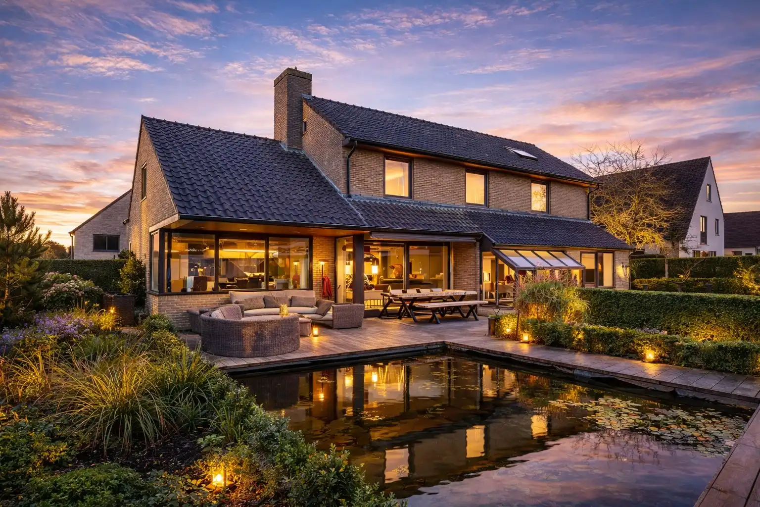 Alleenstaande en rustig gelegen villa op wandelafstand van het centrum foto {{pictureIndex}}