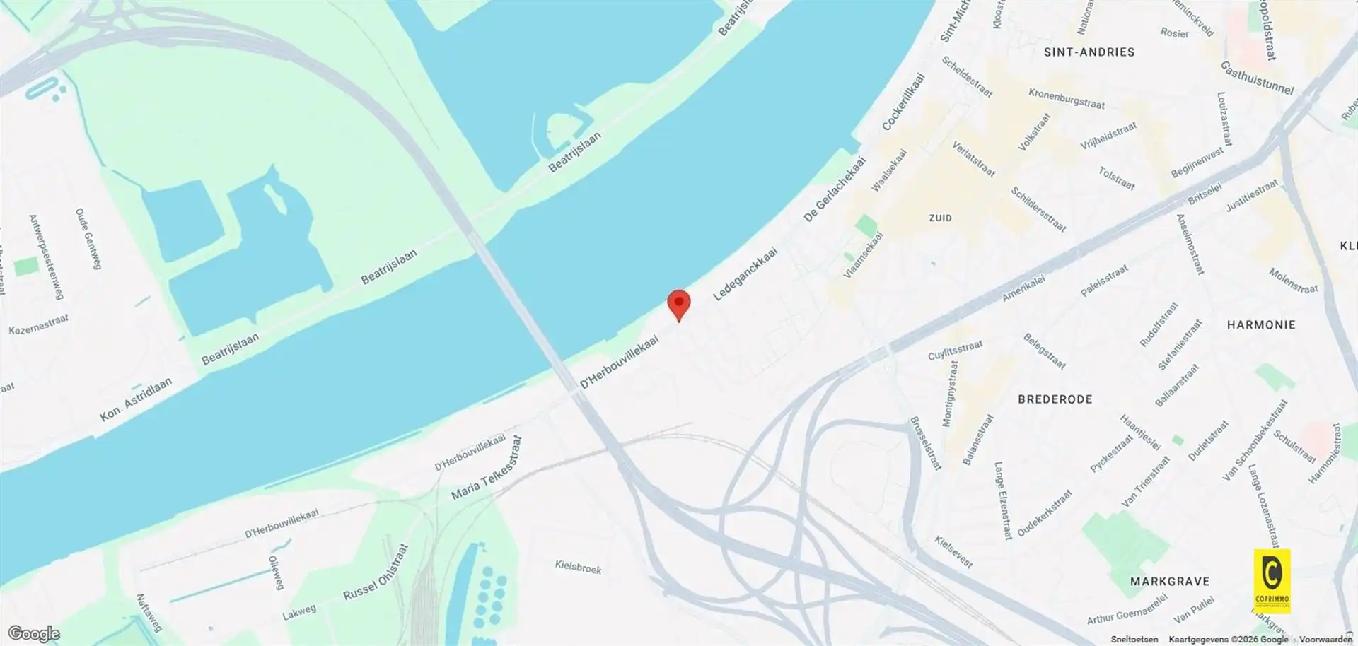 Nieuwbouw 1 slpk app met riante terrassen & Scheldezicht te Nieuw Zuid! foto 14