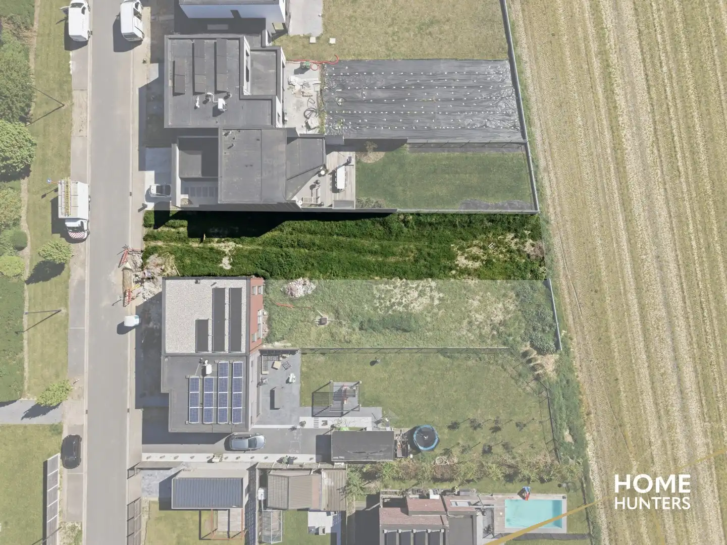 Bouwgrond met prachtig verzicht te koop in rustige wijk van Mesen foto 2